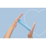 Вибратор с подогревом FairyGasm WowGenie blue, подогрев до 42 °C