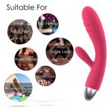 Svakom Barbara Ultra Soft - Вібратор для клітора і точки G, 18х3.6 см