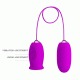 Вибратор - Pretty Love Daisy Licking Vibrator Purple