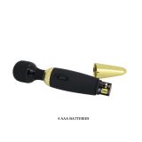 Класичний вібратор - Pretty Love Power Wand Black Gold