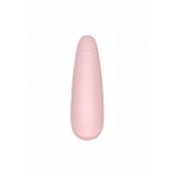 Satisfyer Curvy 2+ - вакуумно-волновой вибростимулятор с возможностью управления через приложение, 13.5х4.3 см, (розовый)