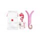 Gvibe 3 Candy Pink - анатомічний вібромасажер, 17х3.5 см