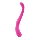 Topco Sales UltraZone, Celeste 9X Silicone Double G - Spot Vibrator - двосторонній вібромасажер точки-G, 10х2.5 см