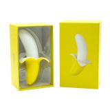 Вібратор-банан Banana Bliss Mini Silicone Vibrator, вагінально-кліторальна стимуляція, 10 режимів Вібратор-банан Banana Bliss Mini Silicone Vibrator, вагінально-кліторальна стимуляція, 10 режимів