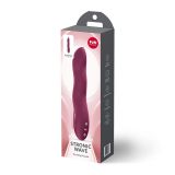 Пульсатор для точки G Fun Factory Stronic Wave Wine Red, 10 режимів, дуже тихий