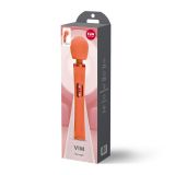 Вібромасажер Fun Factory VIM Vibrating Wand Orange, суперпотужний та легкий, до 6 годин роботи