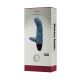 Вибратор рельефный Adrien Lastic Cyclone Blue со стимуляцией точки G, два мотора