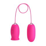 Кліторальний стимулятор з віброяйцем - Pretty Love Daisy Licking Vibrator Pink Кліторальний стимулятор з віброяйцем - Pretty Love Daisy Licking Vibrator Pink