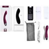 Svakom Lisa Touch Sensor Vibrator - вибратор для точки G с сенсорным датчиком, 17х3 см