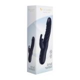 Вибратор-кролик S Pleasures Premium Rave Black