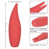 CalExotics Red Hot Flare - кліторальний вібратор, 11,5х3, 25 см