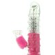 Вибратор кролик 3 скорости ротации Rabbit Vibe Love Me Dreamy, 11,4х3,3 см (голубой)