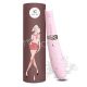 Вакуумный стимулятор с вибрацией KisToy Miss CC Pink, можно использовать как вибратор, диаметр 36мм