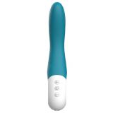Вибратор точки G Liebe Bend It Rechargeable Ocean Blue, 10 режимов, очень мощный, гибкий ствол