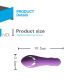 Комп'ютерний вібратор - Seduction Waterproof Vibrator Purple