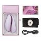 Вакуумный клиторальный стимулятор Womanizer Liberty Lilac, магнитная крышка, 2 насадки