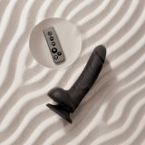 Фалоімітатор з вібрацією та ротацією Strap-On-Me Rotating & Vibrating Realistic Dildo – L – Black