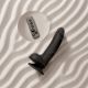 Фалоімітатор з вібрацією та ротацією Strap-On-Me Rotating & Vibrating Realistic Dildo – L – Black