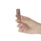 Вибропуля PowerBullet - First-Class Bullet 2.5" with Key Chain Pouch, Rose Gold