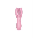 Кліторальний вібратор Satisfyer Threesome 3 Pink з трьома пальчиками