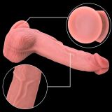 Реалістичний вібратор - Thrusting Dildo With Swing Motion And Heating Erospace Natural Play D7