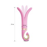 Gvibe 3 Candy Pink - анатомічний вібромасажер, 17х3.5 см