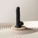 Фалоімітатор з вібрацією та ротацією Strap-On-Me Rotating & Vibrating Realistic Dildo – L – Black
