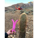 Gvibe 3 Candy Pink - анатомічний вібромасажер, 17х3.5 см