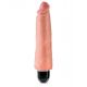 Реалистичный вибратор King Cock 8'' Vibr Stiffy, 21х6 см (коричневый)