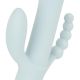Вібратор-кролик Good Vibes Only - SAGE Triple Stimulation Vibe Soft Silicone - Blue
