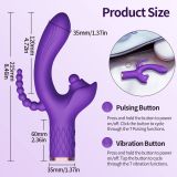 Вібратор - Patty, 7 Vibration Functions, 7 Ball Tapping, USB