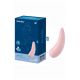 Satisfyer Curvy 2+ - вакуумно-волновой вибростимулятор с возможностью управления через приложение, 13.5х4.3 см, (розовый)