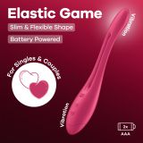 Універсальний гнучкий вібратор для пар Satisfyer Elastic Game Battery Series