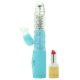 Вибратор кролик 3 скорости ротации Rabbit Vibe Love Me Dreamy, 11,4х3,3 см (голубой)
