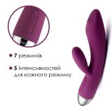 Вибратор кролик с жемчужной стимуляцией точки G Svakom Trysta Violet (мятая упаковка)