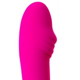 Нереалистичный вибратор Toyfa A-Toys, силикон, розовый, 23,3 см Нереалистичный вибратор Toyfa A-Toys, силикон, розовый, 23,3 см