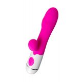 Нереалистичный вибратор Toyfa A-Toys, силикон, розовый, 23,3 см Нереалистичный вибратор Toyfa A-Toys, силикон, розовый, 23,3 см