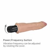Реалістичний вібратор - Reel Feel Flexi Vibrator Flesh 9,5"