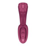 Вагінально-кліторальний вібратор Satisfyer G for Goddess 3 Wine Red (м'яте паковання!!!)