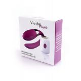 Вібратор для пар - V-Vibe Purple, USB, 7 Function, Remote Control