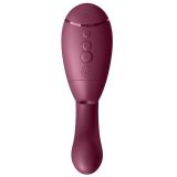 Подвійний вакуумний кліторальний стимулятор з вібрацією Womanizer Next Duo - Dusky Pink