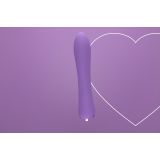 Вибратор с подогревом FairyGasm WowGenie violet, подогрев до 42 °C