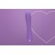 Вибратор с подогревом FairyGasm WowGenie violet, подогрев до 42 °C