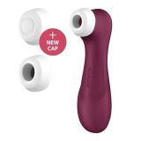 Кліторальний стимулятор - Satisfyer Pro 2 Generation 3 With Liquid Air Wine Red Bluetooth/(App)