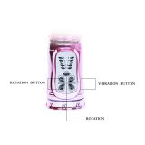 Вібратор - Throbbing Butterfly Rotating Vibrator Pink, 29 см