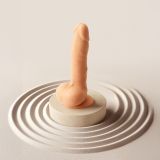 Фалоімітатор з вібрацією та ротацією Strap-On-Me Rotating & Vibrating Realistic Dildo – L – Vanilla