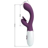 Вібратор - Pretty Love Butterfly Kiss Vibrator Dark Purple