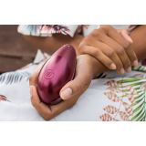 Womanizer Liberty Red Wine Вакуумный стимулятор, 10,4х5,5 см