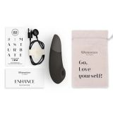 Вакуумный клиторальный стимулятор Womanizer Enhance Black (мятая упаковка!!!) Вакуумный клиторальный стимулятор Womanizer Enhance Black (мятая упаковка!!!)
