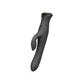 Пульсатор-кролик з вібрацією Zalo Mose 2 Obsidian Black